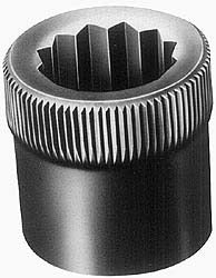 HOLO-KROME Holo-krome 07042 Allen Nut 5/8-18 Uncoated Steel