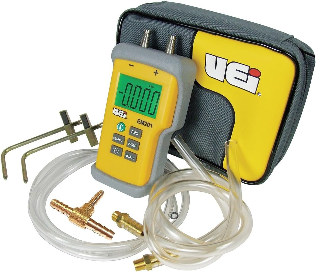 UEI TEST INSTRUMENTS Uei Test Instruments EM201SPKIT Static Pressure Kit Battery Powered (Kit)