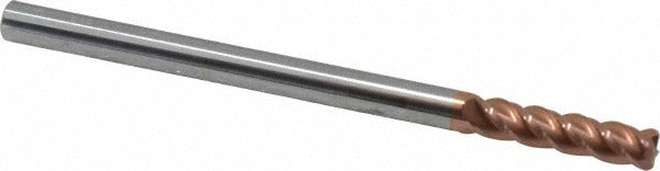 ACCUPRO Accupro 12183484 Corner Radius End Mill 1/4 in 4 Flute Ticn
