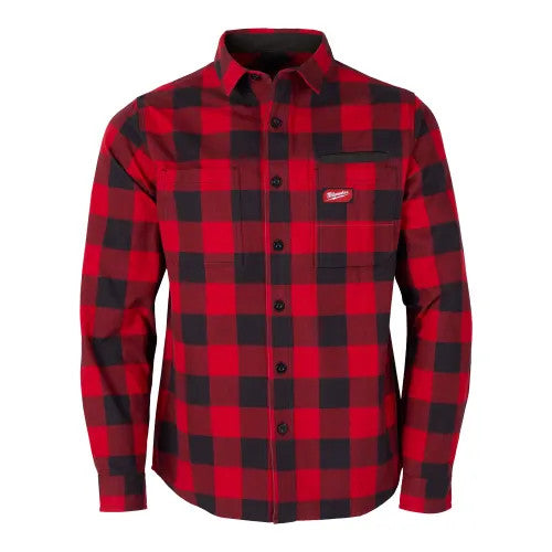MILWAUKEE Milwaukee M551R-3X Gridiron Flannel Shirt 3XL