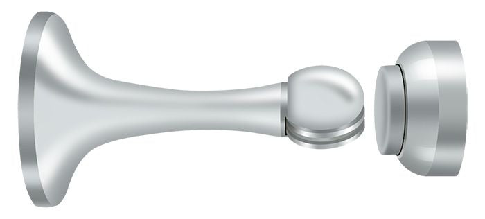 DELTANA Deltana MDH30U26 Magnetic Door Holder 3in Bright Chrome