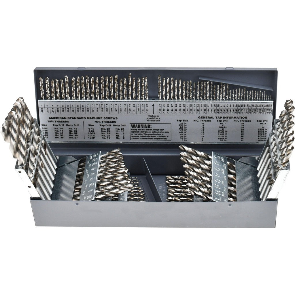 TITAN USA Titan Usa MS99044 Drill Bit Set 115 Pc Hss