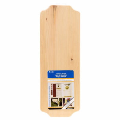 HILLMAN Hillman Fasteners 844113 Pine Address Plaque 6x17 in