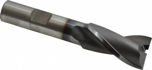 OSG Osg 5732108 Square End Mill 23/32 in 2 Flute Vanadium Hss Ticn