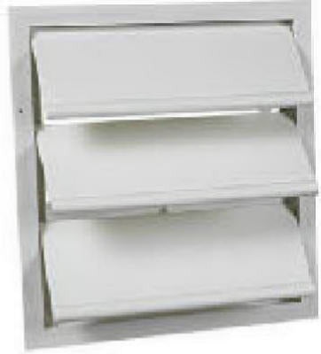 LOMANCO Lomanco 812100M Mill Flush Louver 8x12 Attic Vent