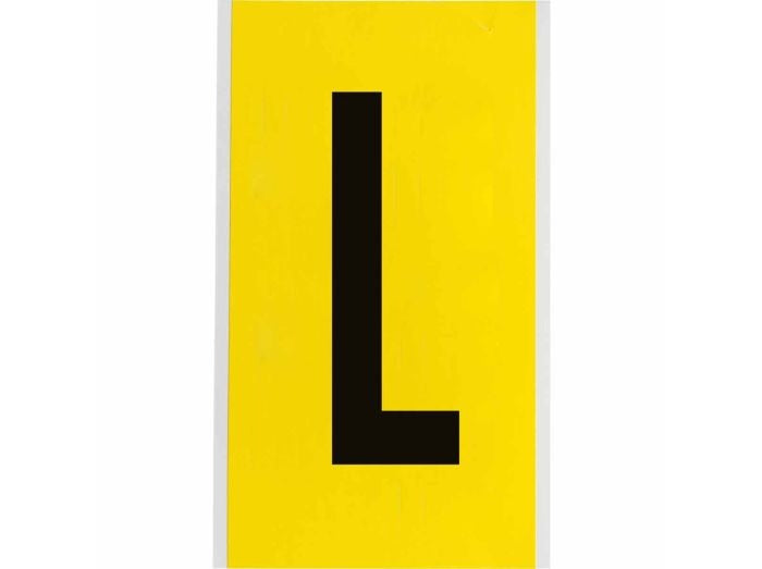 BRADY Brady 3470-L Letter Label (5 in x 9 in)