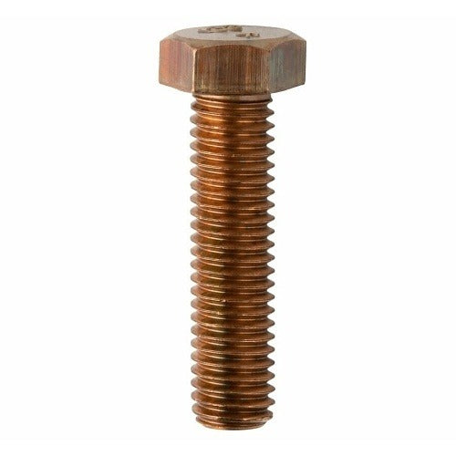 DOTTIE L H Dottie Co MBBZ121 Silicon Bronze Hex Bolt 1/2-13 X 1