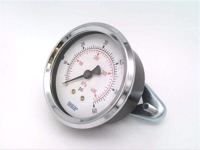 WIKA Wika 9311909 Hydraulic Gauge 2-1/2 in Face Diameter (Center Back Mount)