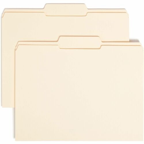 SMEAD Smead SMD10336 Manila File Folder 1/3-cut Box of 100