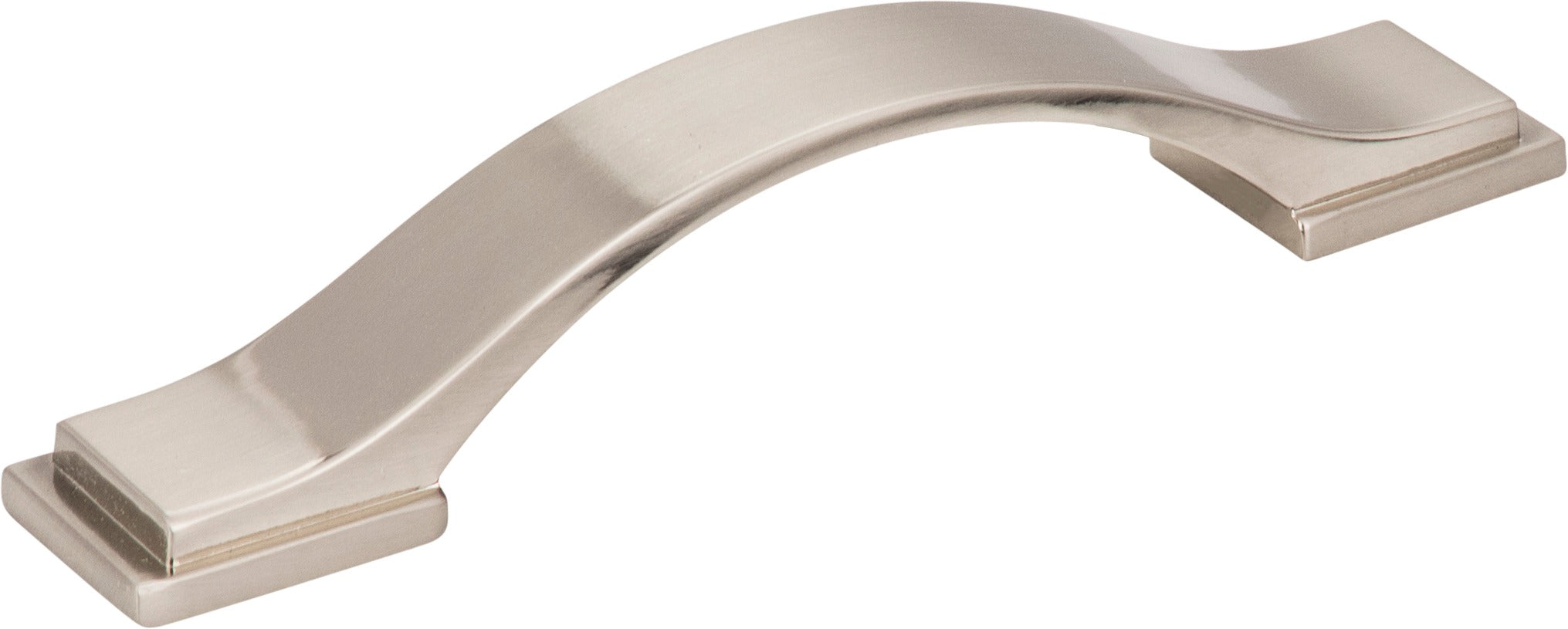JEFFREY ALEXANDER Jeffrey Alexander 80152-96SN Strap Cabinet Pull Satin Nickel