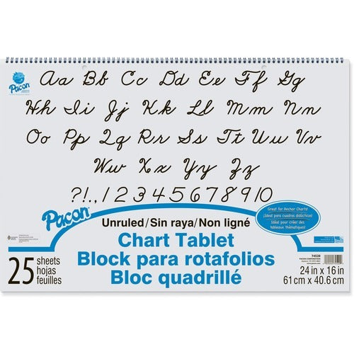 PACON Pacon PAC74520 Handwriting Tablet 24x16 Inches Spiral Bound