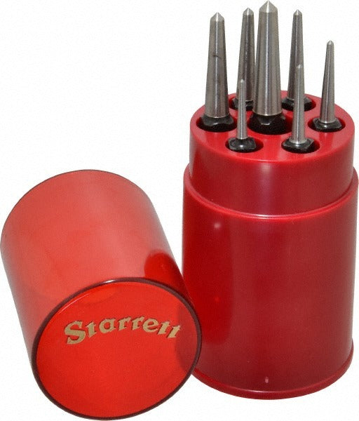 STARRETT Starrett 51285 Center Punch Set 7 Piece Steel Square Shank