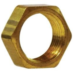 MIDLAND INDUSTRIES Midland Industries 18097 Bulkhead Nut 1/4 in Compression Brass