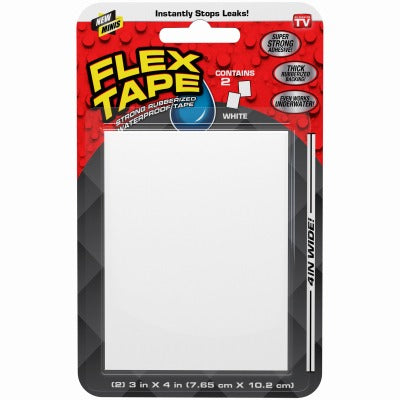 FLEX SEAL Swift Response Llc TFSWHTMINI Waterproof Flex Tape 3x4