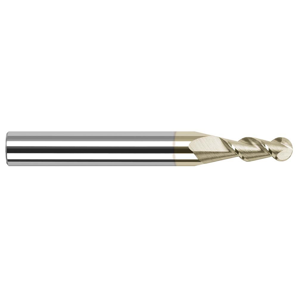HARVEY TOOL Harvey Tool 27862-C7 Ball End Mill 0.062 in 2 Flute Carbide