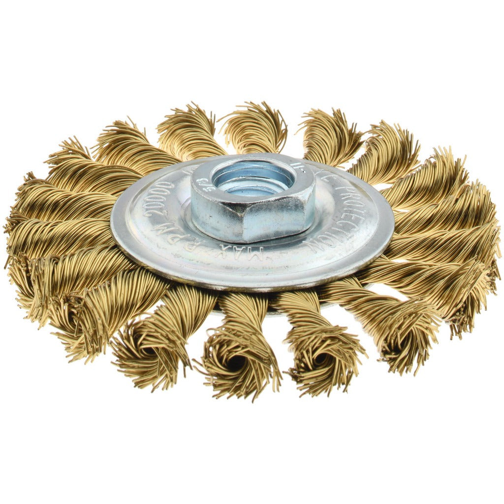VALUE COLLECTION Value Collection 1510058350 Wheel Brush 4 Inch Brass