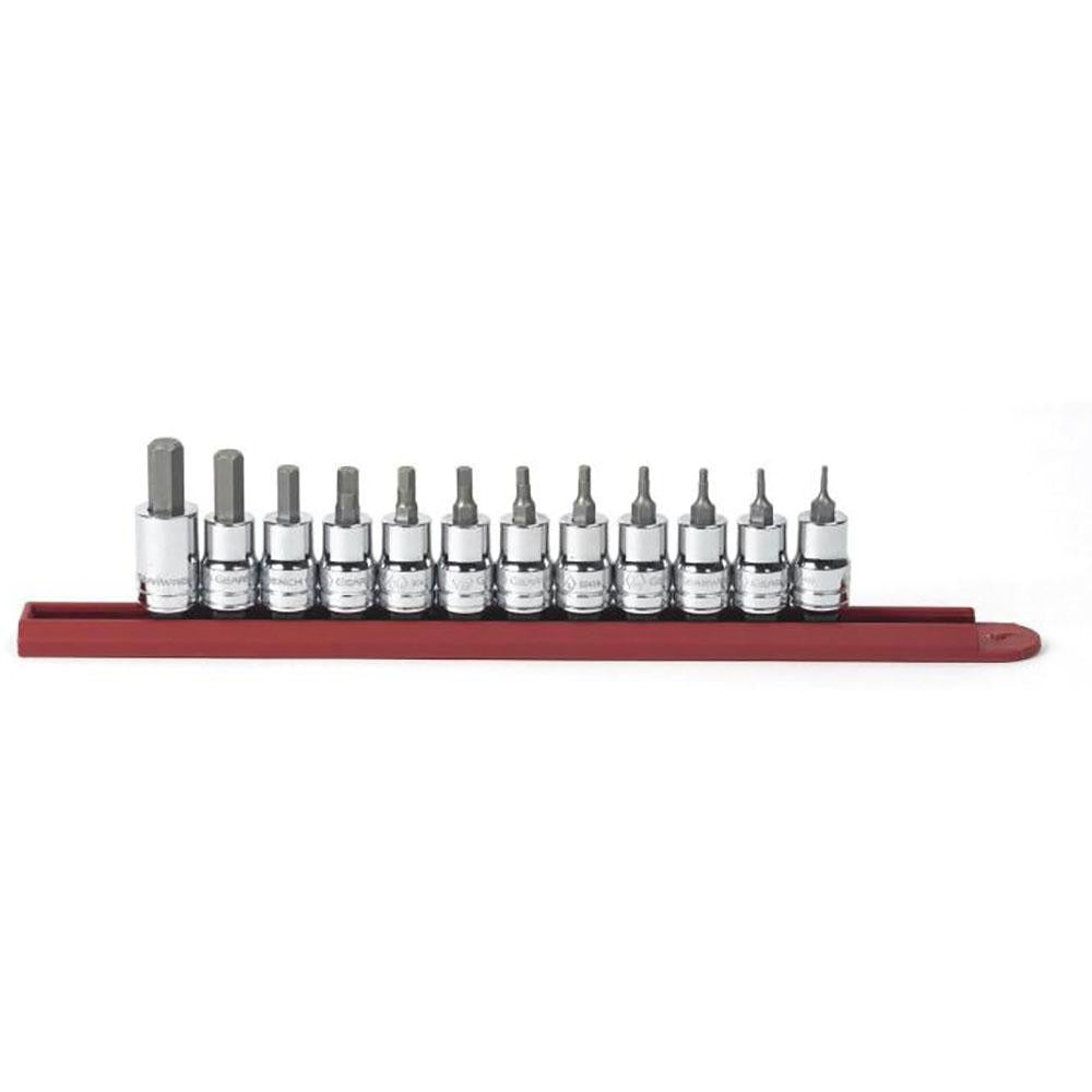 GEARWRENCH Gearwrench 80581 Hex Bit Socket Set 3/8 in Drive 12 Pc