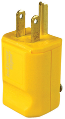 Pass & Seymour PS5965Y Straight Blade Plug, 15A 125V Yellow