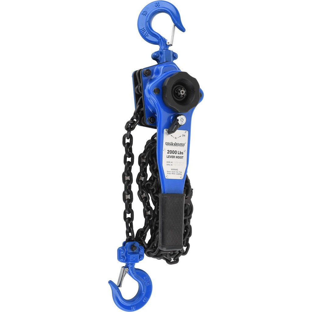PRO-SOURCE Pro-source PSHSH-1CK-10 Manual Lever Hoist 2000 Lb 10 Ft