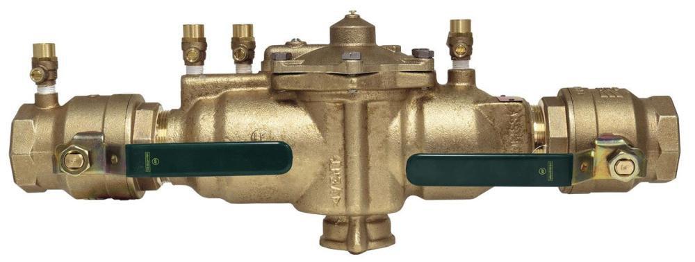 Watts 88004115 Series LF009 2 in Cast Copper Silicon Alloy FNPT Backflow Preventer