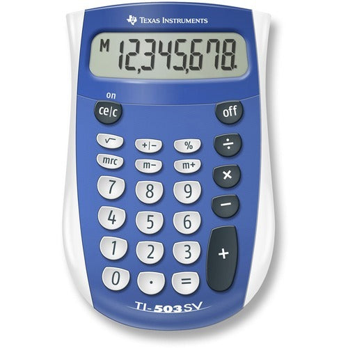 TEXAS INSTRUMENTS Texas Instruments TEXTI503SV 8-digit Handheld Calculator