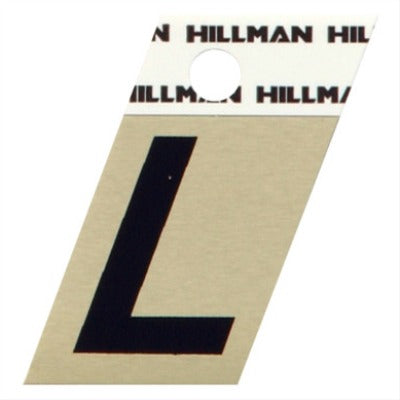 HILLMAN Hillman Fasteners 840516 Reflective Adhesive Letter L