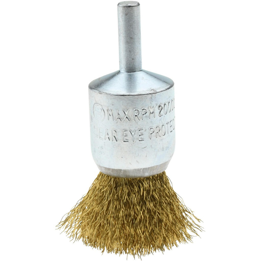 VALUE COLLECTION Value Collection 0402506320 End Brush 1 in Brass 20000 Rpm