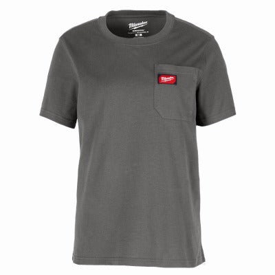 MILWAUKEE Milwaukee F451G-XL Womens Pocket T-shirt Xl Gray