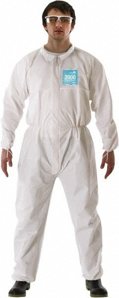 ANSELL Ansell WH20-B92-103-09 Coverall 5XL White Film Laminate