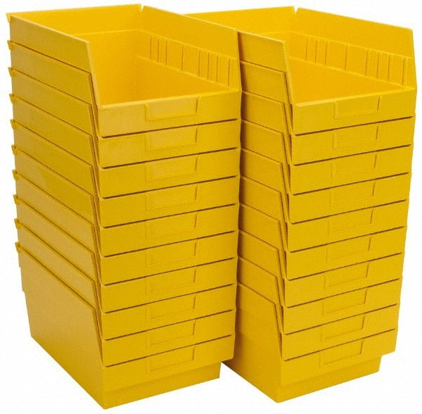 QUANTUM STORAGE SYSTEMS Quantum Storage QSB207YLCS Hopper Shelf Bin Yellow