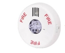 POTTER ELECTRIC SIGNAL Potter Electric Signal pe-stw Wall Strobe Led Clear Lens White