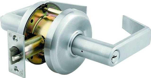 DORMAKABA Dormakaba QCL250E626 Sierra Entry Lock Satin Chrome