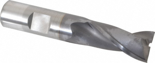 OSG Osg 5732408 Square End Mill 11/16 in 2 Flute Vanadium Hss Ticn
