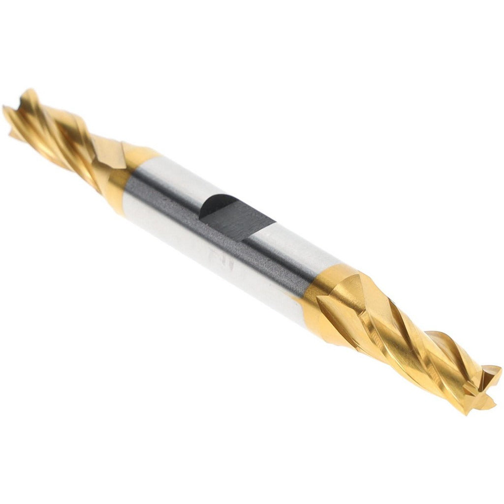 HERTEL Hertel E8053018 Square End Mill 9/32 in 4 Flute Hss Tin
