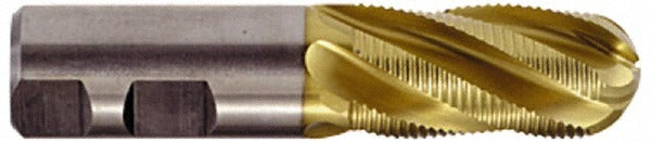 HERTEL Hertel 72846538 Roughing End Mill 1/2 in 4 Flute Cobalt Tin