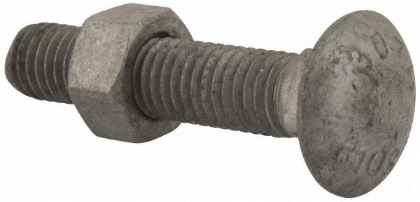 VALUE COLLECTION Value Collection 5040CGNFG Carriage Bolt 1/2-13 2-1/2 Inch