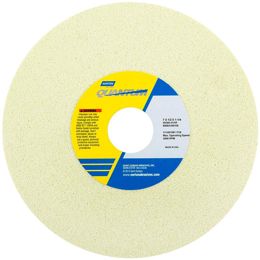 NORTON Norton 69083159105 Surface Grinding Wheel 60 Grit Ceramic