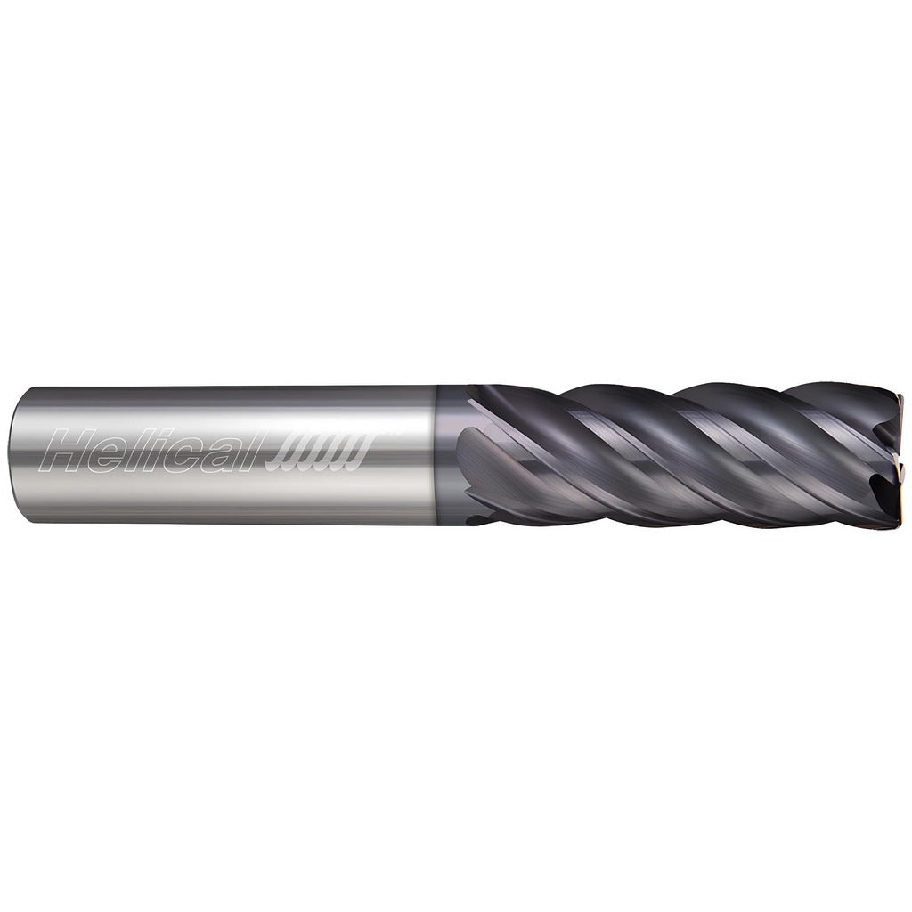 HELICAL SOLUTIONS Helical Solutions 53241 Corner Radius End Mill 1/2 in 4 Flute