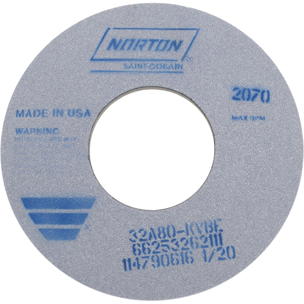 NORTON Norton 66253262111 Surface Grinding Wheel 80 Grit 12 in