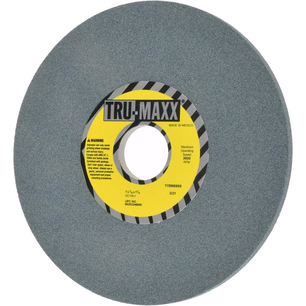 TRU-MAXX Tru-maxx 66253246690 Surface Grinding Wheel 7in 100 Grit