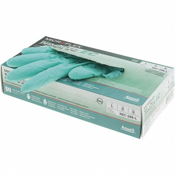 ANSELL Ansell NEC-288-L Neoprene Gloves Large 6.3 Mil 50 Pack