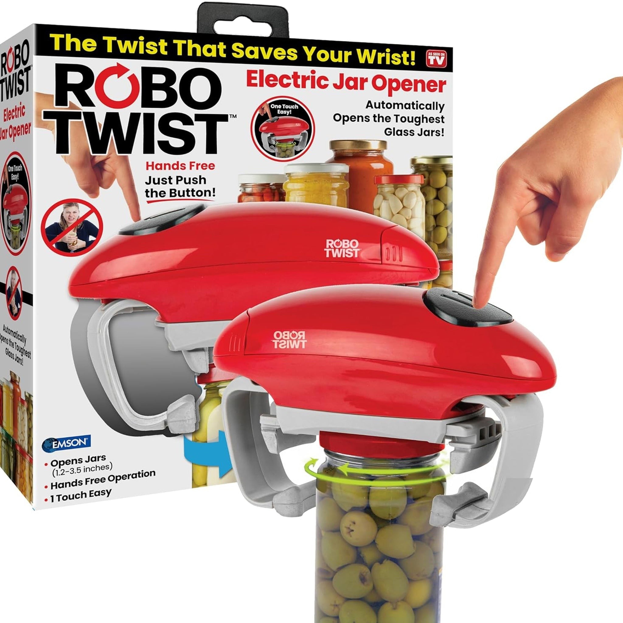 ROBOTWIST Robotwist 1014 Electric Jar Opener Each