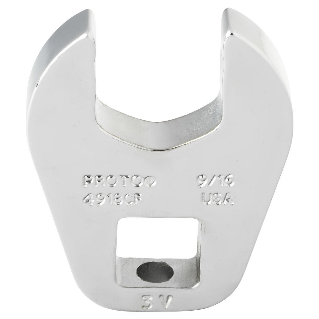 PROTO Proto J4918CF Open End Crowfoot Wrench 9/16 Inch