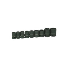 Williams 37905  1/2" Drive Shallow Impact Socket Set,19 pc