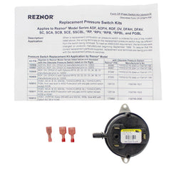 Reznor RZ193806 Pressure Switch 0.20 Inch Water Column SPDT Dual