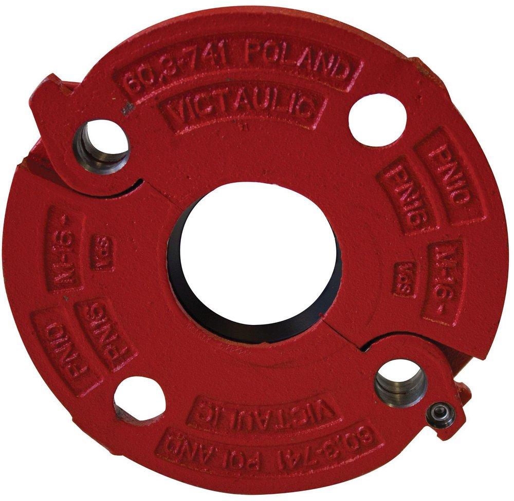 Victaulic P030741Z01 Style 741 3 Inch Grooved x Flanged Ductile Iron Adapter