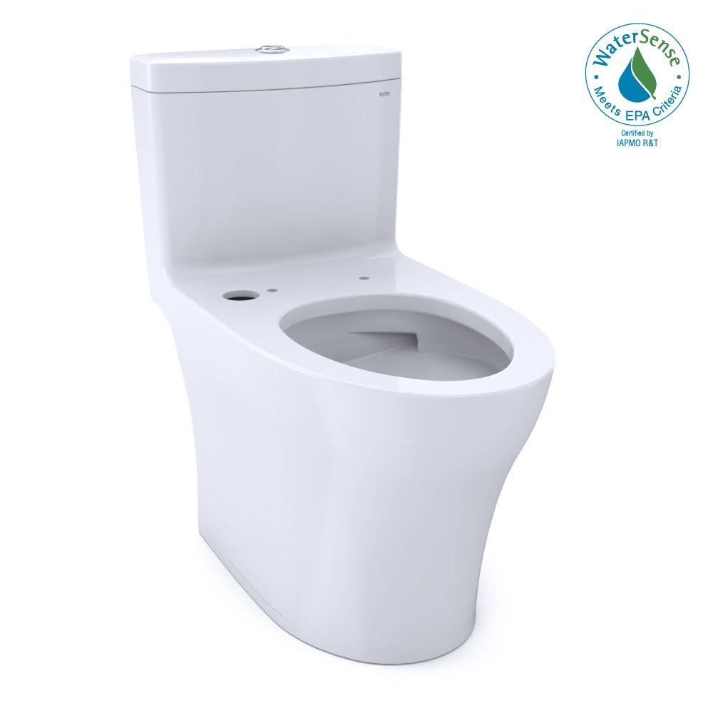 TOTO CST646CEMFGNAT40#01 Aquia IV 0.8 gpf/1.28 gpf Elongated Dual Flush One Piece Toilet Cotton