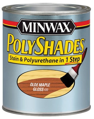MINWAX Minwax 214304444 Polyshades Gloss Olde Maple 0.5 Pint
