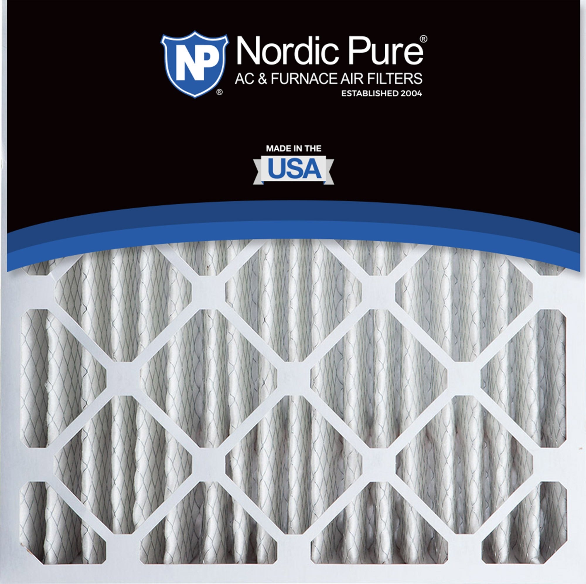 NORDIC PURE Nordic Pure 20x20x5HM14-1 Merv 14 Air Filter 1 Pack
