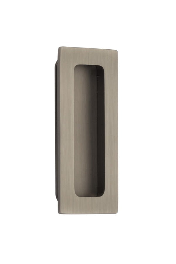 EMTEK Emtek 220304US15A Modern Rectangular Flush Pull Pewter